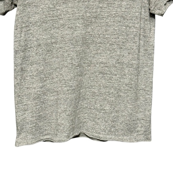 CHASER Champagne Graphic Classic Heather Gray Short Sleeve T-Shirt Size Small - Picture 7 of 9